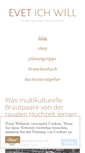 Mobile Screenshot of evetichwill.de